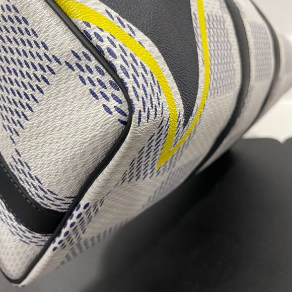 Louis Vuitton Damier Azur Latitude America's Cup Keepall Bandouliere 45 (103394) - Picture 7 of 16